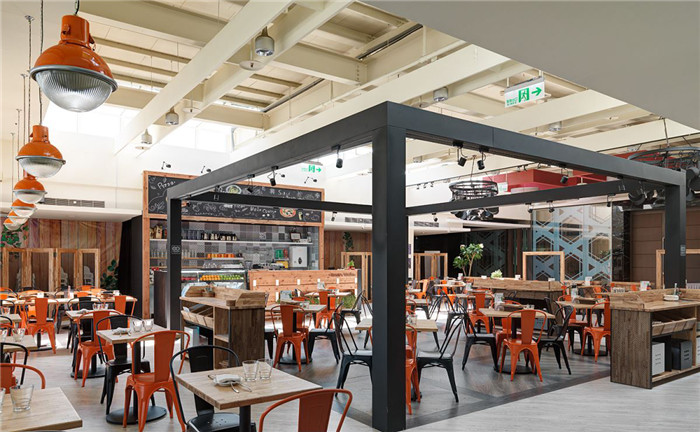 全然開放式義式料理餐廳設(shè)計(jì)圖