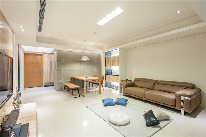 敞開(kāi)式別墅客廳設(shè)計(jì)