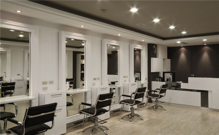 現(xiàn)代風(fēng)美發(fā)會(huì)所設(shè)計(jì)方案