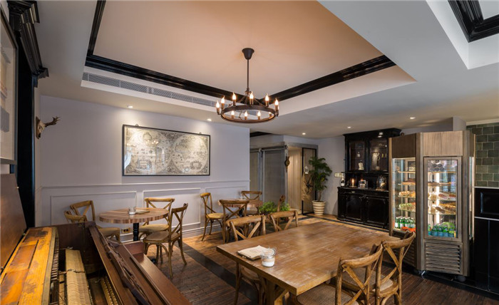 特色仿古餐飲空間設(shè)計圖