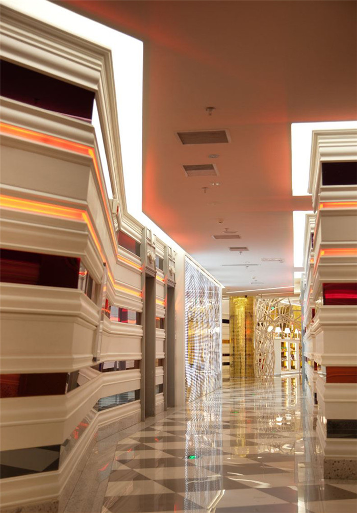 時(shí)尚主題KTV走廊設(shè)計(jì)效果圖