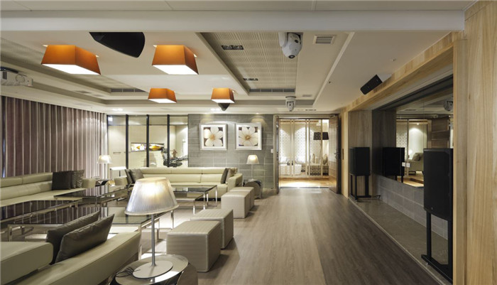 大氣內(nèi)斂的企業(yè)接待會所室內(nèi)設(shè)計
