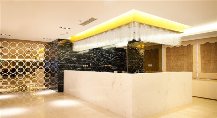 接待會所吧臺設(shè)計