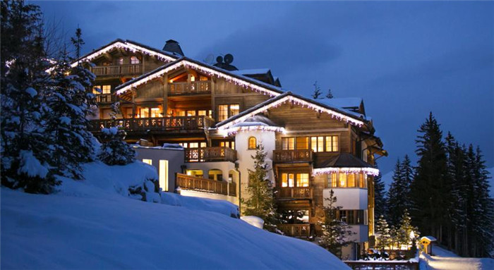 國外度假精品酒店室外風景