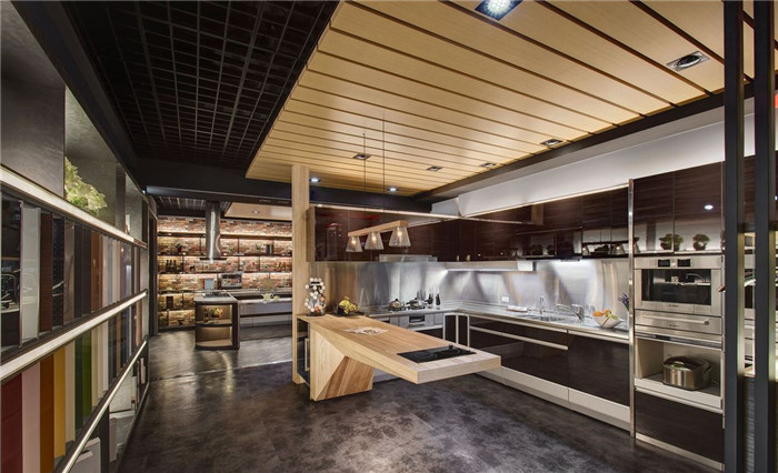 日系廚具品牌店面設(shè)計效果圖