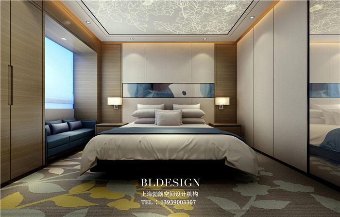洛陽偃師尚悅精品商務(wù)酒店客房設(shè)計效果圖