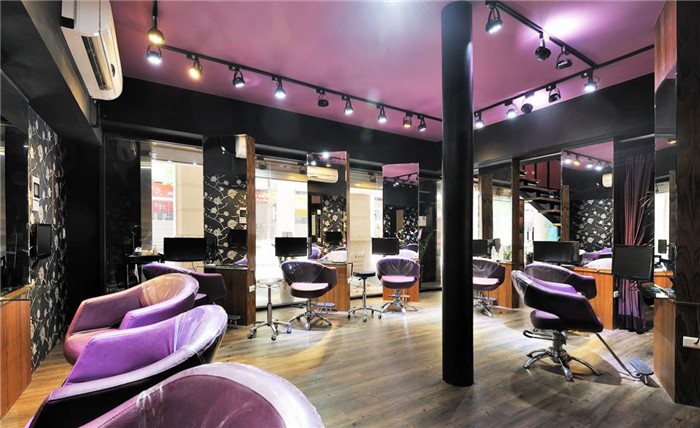 時(shí)尚摩登美發(fā)沙龍會(huì)所設(shè)計(jì)效果圖