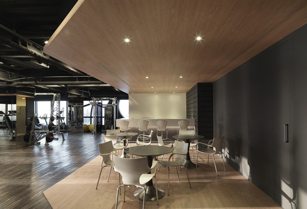 通透明亮的健身會(huì)所室內(nèi)設(shè)計(jì)圖