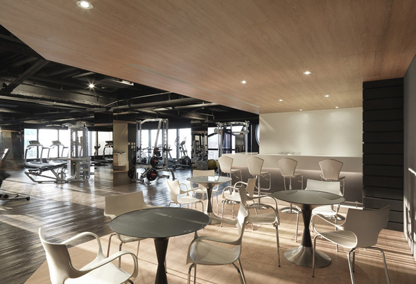 高端健身會(huì)所休息區(qū)設(shè)計(jì)