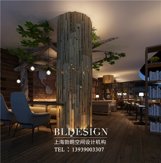 鄭州咖啡陪你特色咖啡廳裝修設計圖