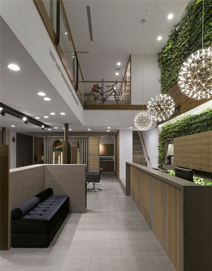 時(shí)尚Loft美容美發(fā)會所設(shè)計(jì)案例