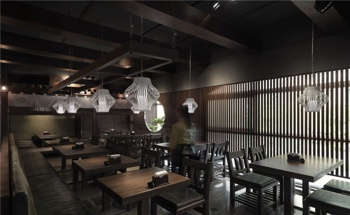 日本江戶時期傳統(tǒng)特色餐廳設(shè)計效果圖