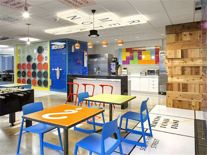 別具動(dòng)感活力的辦公空間