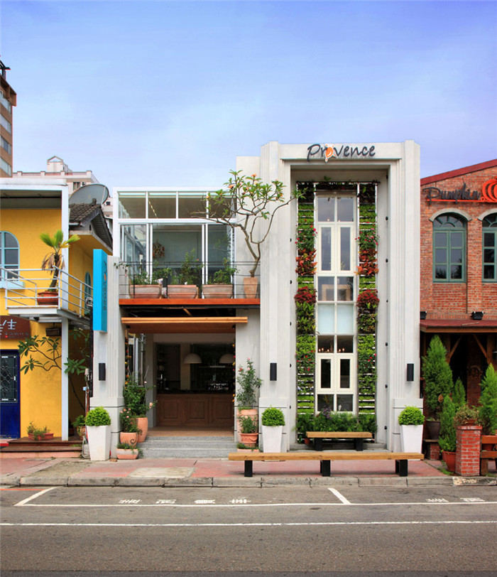 普羅旺斯花園主題餐廳外觀設(shè)計(jì)圖