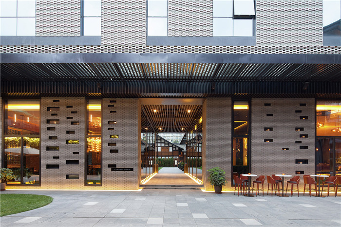 酒店外觀局部細(xì)節(jié)