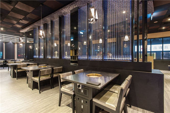 烤肉店用餐區(qū)設計方案