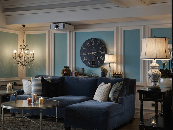 美式別墅客廳設(shè)計圖