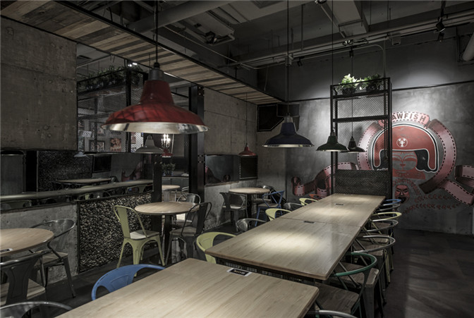 特色小龍蝦餐廳室內(nèi)設(shè)計(jì)方案