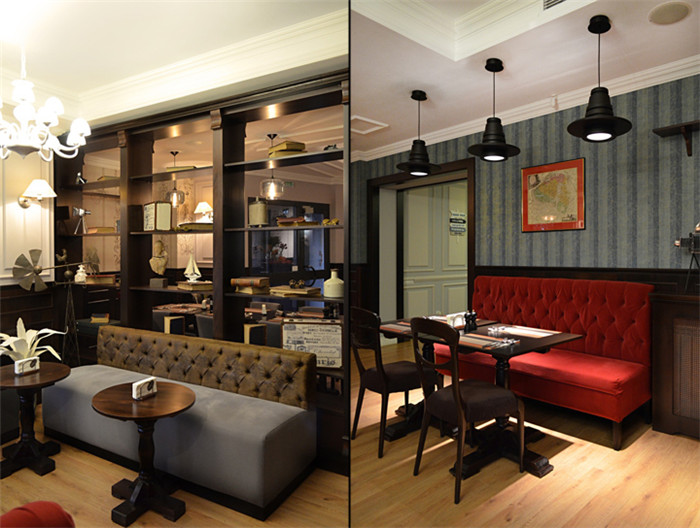 地中海餐廳室內(nèi)設(shè)計(jì)效果圖