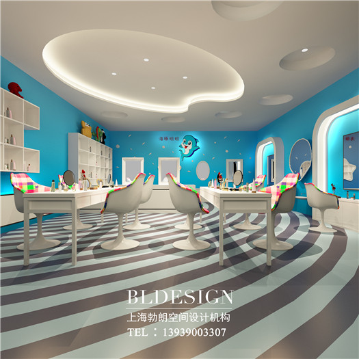 鄭州維拉米特彩虹島主題兒童游樂(lè)場(chǎng)美甲室設(shè)計(jì)說(shuō)明