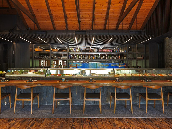 綠色主題餐廳設(shè)計(jì)效果圖