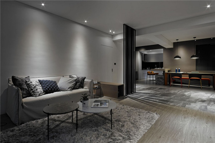 敞開式豪宅客廳設(shè)計圖