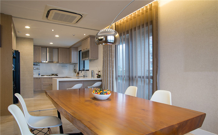 無限自然的自建房別墅裝修設計案例  