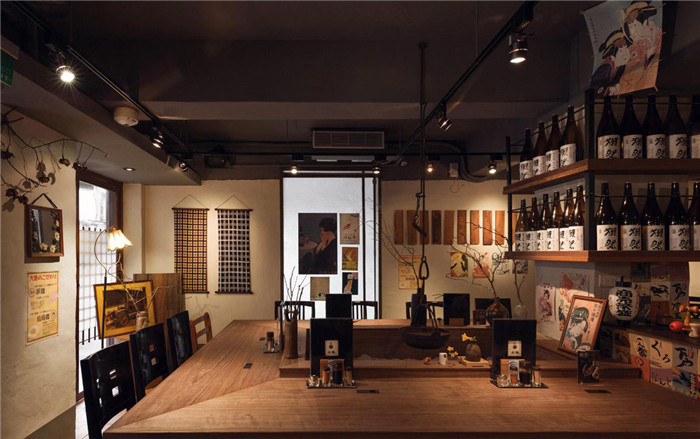 日式特色料理餐廳裝修設(shè)計(jì)案例