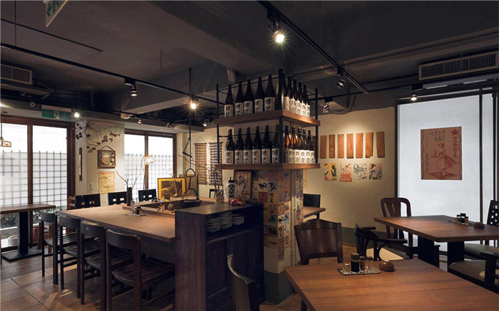 日式餐廳設(shè)計(jì)效果圖