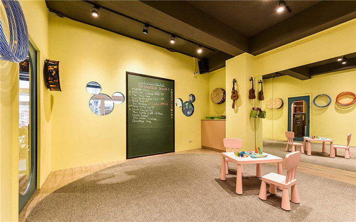 嬰幼兒音樂教室設(shè)計效果圖