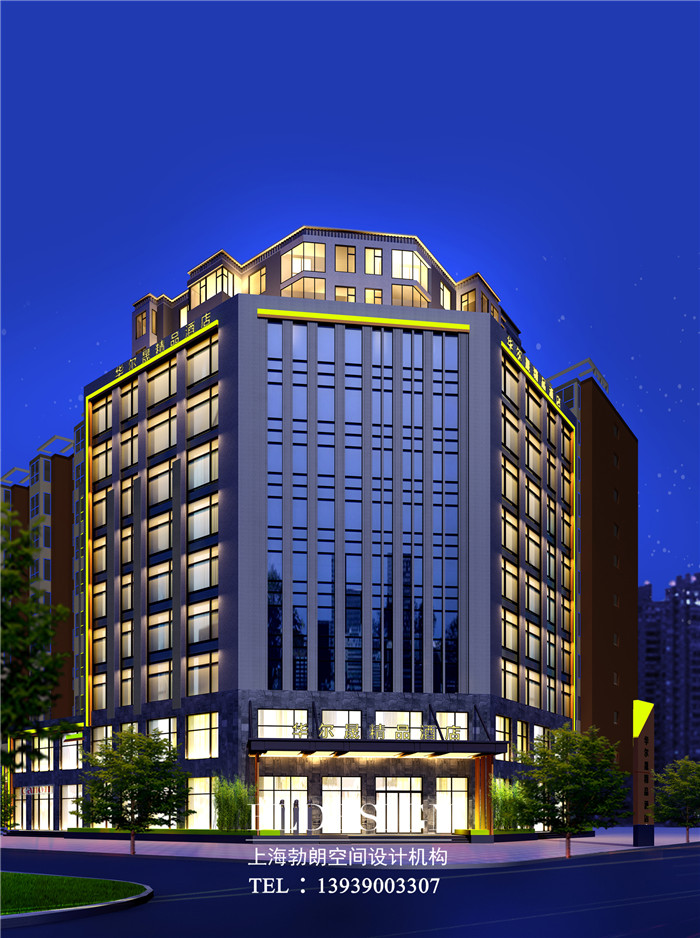 洛陽華爾晟時尚精品商務(wù)酒店設(shè)計案例