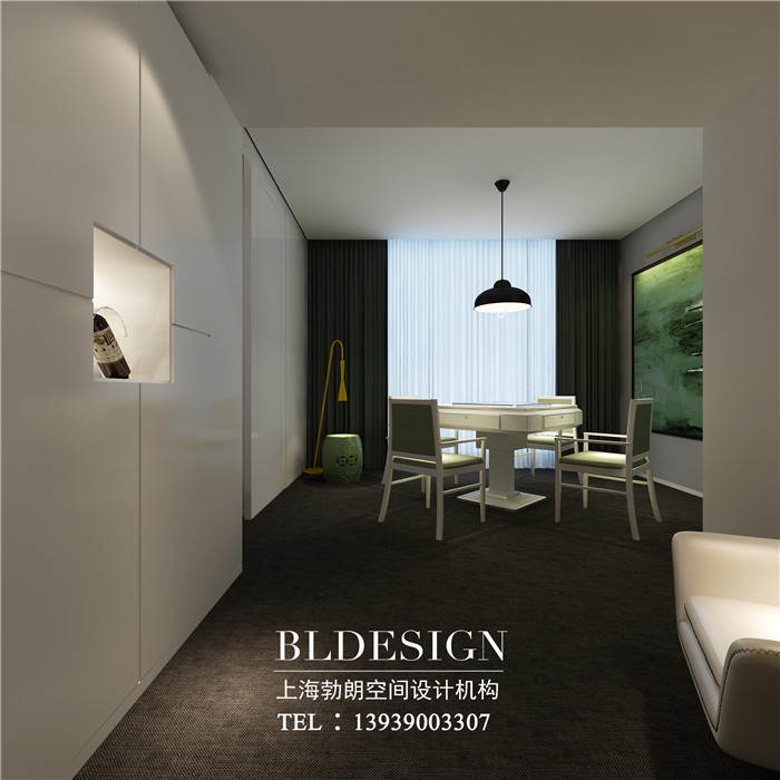 洛陽華爾晟時尚精品商務(wù)酒店套房棋牌室設(shè)計案例