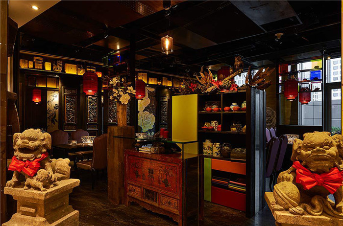 寬巷子特色主題餐廳裝修設(shè)計(jì)效果圖