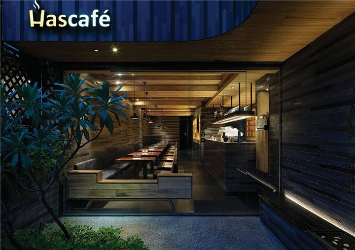 HAS CAFE咖啡廳外觀設(shè)計(jì)圖