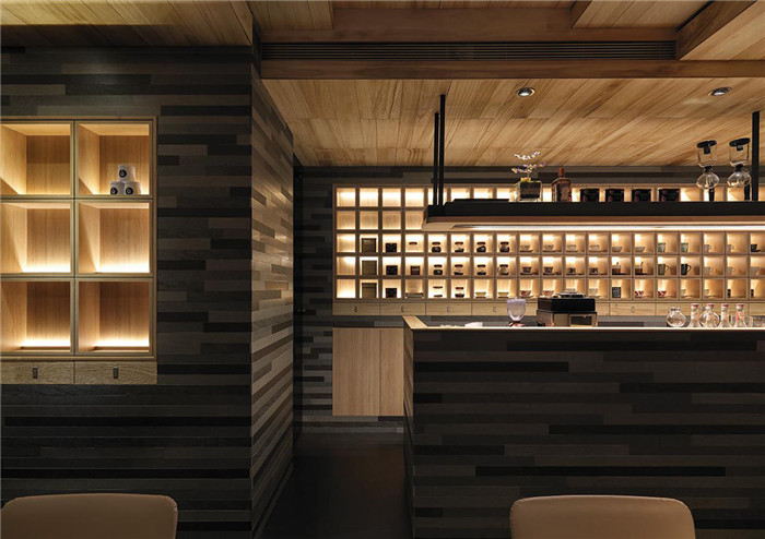 富有質(zhì)感的咖啡館裝修設(shè)計(jì)圖