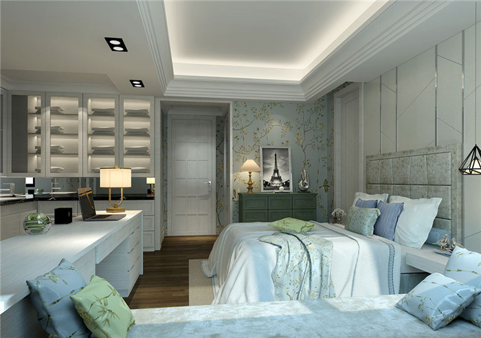 美式古典別墅小孩房設(shè)計(jì)效果圖