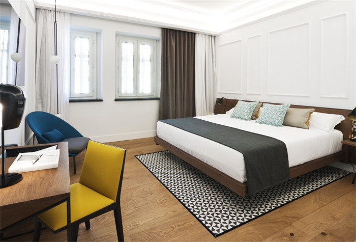 舒適的酒店客房空間設(shè)計實(shí)景圖