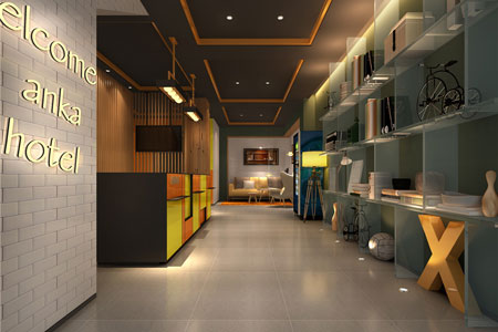 鄭州青楓白露時尚精品酒店室內(nèi)設計方案