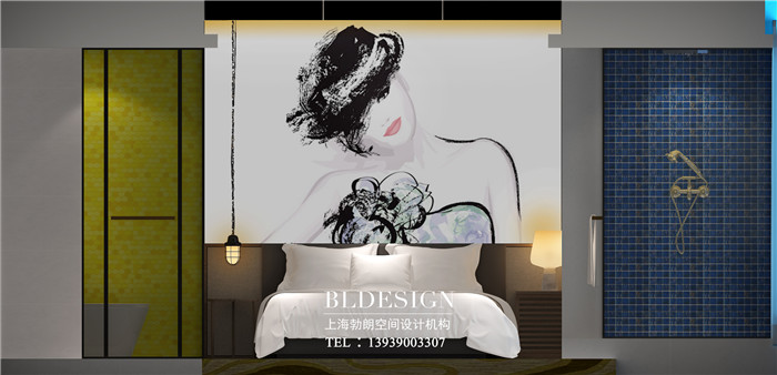 鄭州青楓白露時尚精品酒店裝修設(shè)計效果圖