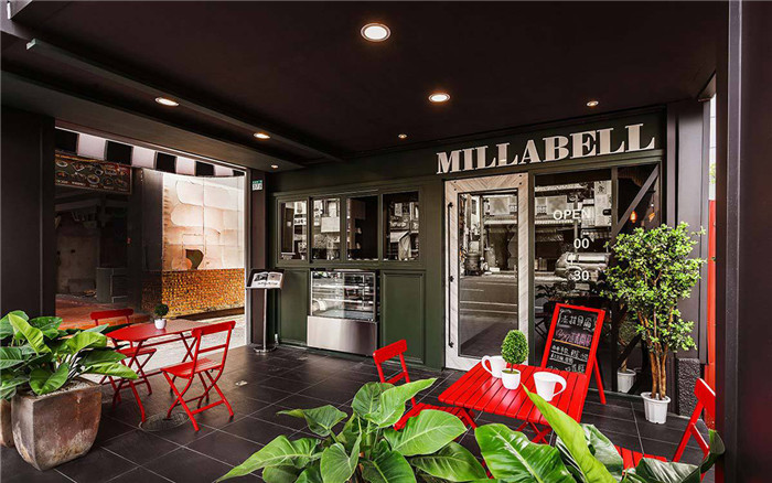 北歐風現(xiàn)代休閑餐廳室內(nèi)設計圖