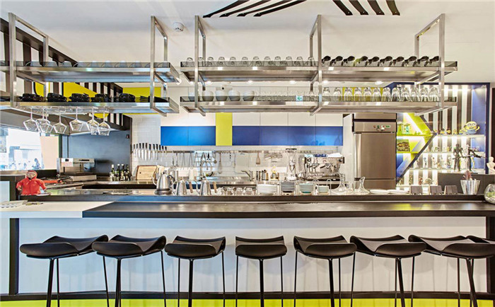 UFO特色餐廳吧臺(tái)設(shè)計(jì)效果圖