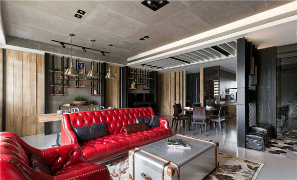 開放式別墅客廳設(shè)計(jì)方案