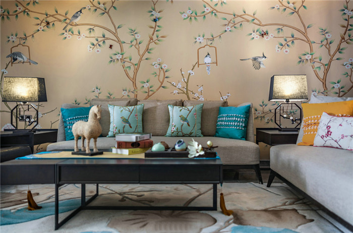 細(xì)致優(yōu)雅風(fēng)格的樣板間室內(nèi)實(shí)景圖