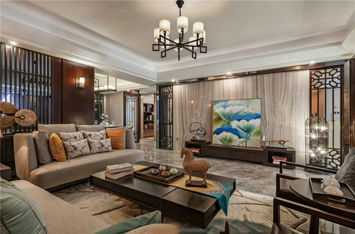 細(xì)致優(yōu)雅風(fēng)格的樣板間室內(nèi)實(shí)景圖