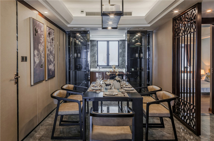 細(xì)致優(yōu)雅風(fēng)格的樣板間室內(nèi)實(shí)景圖