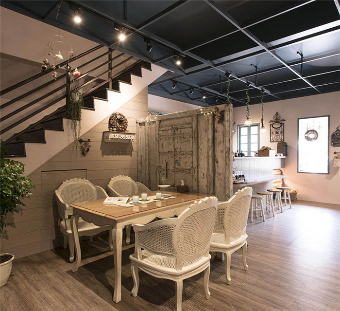 餐廳、咖啡廳、手作教室復(fù)合式商業(yè)空間設(shè)計方案