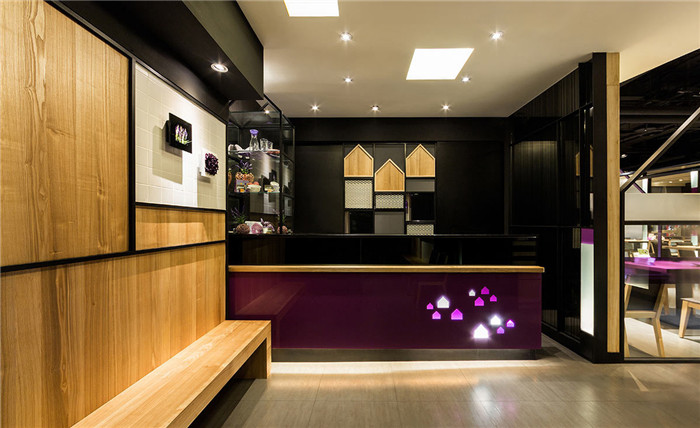 原木與工業(yè)風(fēng)混搭的主題餐廳設(shè)計(jì)圖