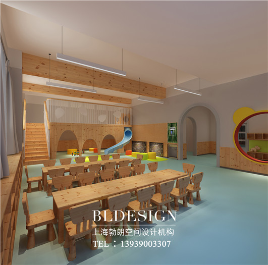 鄭州茉莉寶貝高端幼兒園教室設計方案效果圖  