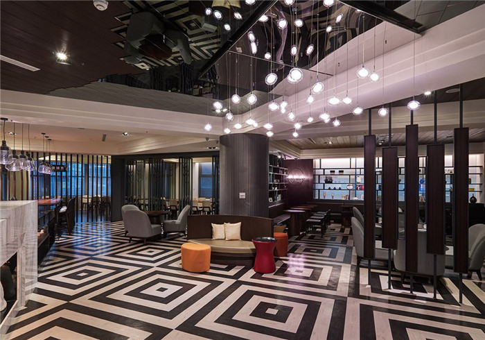 五星級服務(wù)三星級價格的精品商務(wù)酒店大堂設(shè)計標準