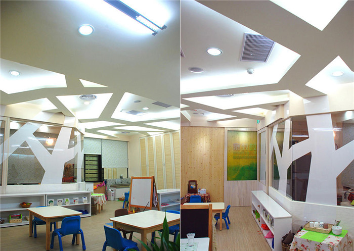 補習班改造幼兒園裝修設(shè)計案例
